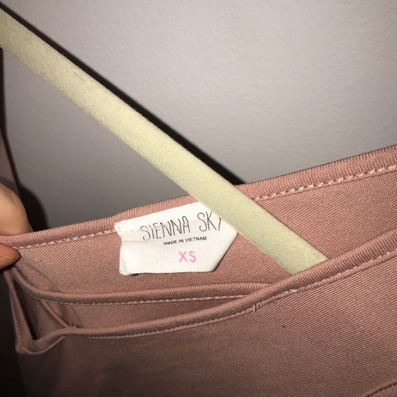 Off the shoulder tank top rose pink - Picture 3 of 4